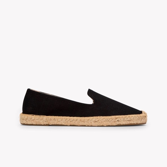 Soludos Velvet Platform Smoking Espadrille Slipper Loafers - Picture 1 of 7